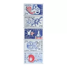 Suecia, Serie Sc 1525a Premios Nobel Medic 1984 Mint L16735