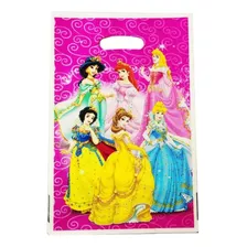 20 Bolsas De Cumpleaños Princesas Disney Dulces - Cotillón