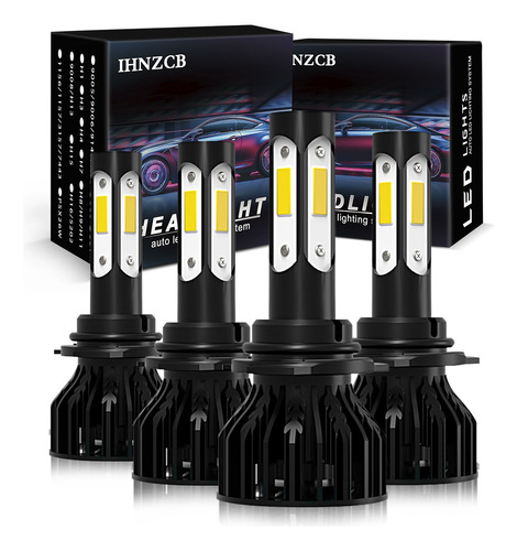 Kit De Focos Led 9005 9006 De Luz Alta/baja Para Chevrolet