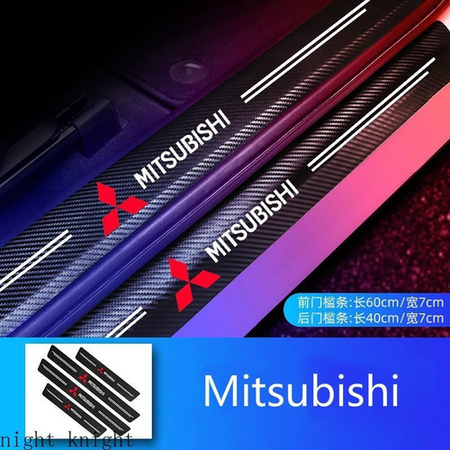 Par Tapetes Delanteros Logo Mitsubishi Mirage 2014 A 2020