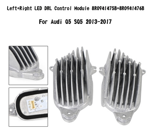 2 Led Drl Control Mdulo Para Audi Q5 Sq5 2013-2017 Foto 5