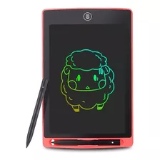 Tablet Infantil Escrita Colorida Desenho Para Recado 8,5 