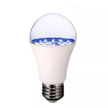 Foco Led Proyecto Electrico A60 Bulbo Color Negra 12w 220v