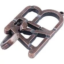 Juguetes De Juego Mental Shuyue Abc Metal Puzzle Lock Iq Tes