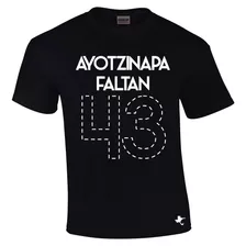 Playera Bandas Calle 13, Ayotzinapa Faltan 43 Protesta Music