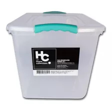 Caja Organizadora Wenbox 32x31x42 Cm 28lt Transparente Wenco