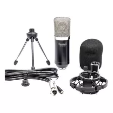 Kit Microfone Condensador C/ Shockmount Standard Sm700 Set