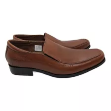 Zapato Elastizado Cuero Hombre Roble 891