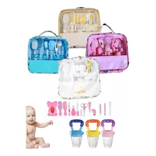 Kit Conjunto Completo Cuidados Bebê Recem-nascido Rosa/azul
