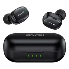 Fone Ouvido In-ear Sem Fio Awei T13 Pro Bluetooth 5.1 Preto