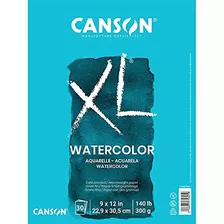 Canson 100510941 Xl Series Watercolour Pad, 1 Paquete, Multi