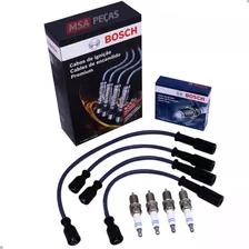 Kit Velas E Cabos Fiat Palio 1.0 Fire Flex 2005 2006 2007 08