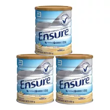 Ensure Sabor Vainilla - 850 Grs - Pack X3