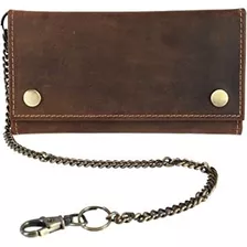 Ctm Hunter - Cartera Larga De Cuero Para Hombre