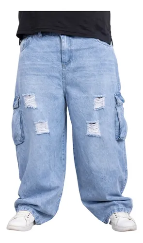 Pantalones de hombre talle grande hotsell