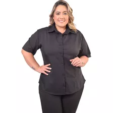 Camisete Manga Curta Plus Size Camisa Fabricação Própria