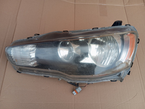 Faro Izquierdo Mitsubishi Lancer 08-16 Original Con Detalle