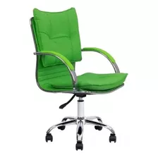 Cadeira De Escritório Giratória Lux Verde