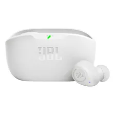 Auriculares In-ear Inalámbricos Jbl Wave Buds Blanco Con Luz Led