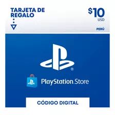 Tarjeta Gift Card Psn 10$ Peru Digital