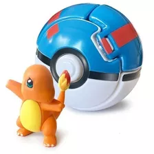 Pokebola Throw N Pop + Charmander Original