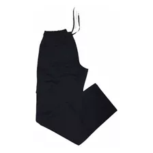 Calça Cargo Com Bolsas Laterais Para Masculina E Feminina