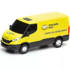 Brinquedo Carrinho Miniatura Van De Entrega Do Mercado Livre