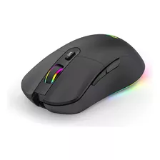 Mouse Rgb Wireless E Cabo Double Max 10000dpi 6 Botões