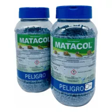 Matacol Molusquicida Mata Caracoles Babosas 500 Gr Pack 2 Pz