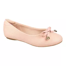 Ballerinas Vestir Molekinha 2083-1006 Rosado