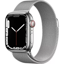 Apple Watch Series 7 41 Acero Silver Milanese Loop 4g