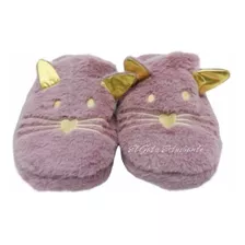 Pantuflas Gato Gatito Kawaii 