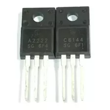 Transistor A2222 C6144 L350-210-355 L555 Incluye 4 Piezas