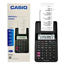 Calculadora Com Bobina Original Hr-8rc Fonte Bivolt Casio