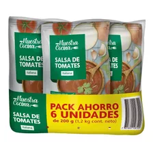 Salsa De Tomate Nuestra Cocina 6 Un De 200 G