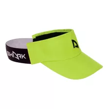 Viseira Shark Beach Tênnis - Amarela Flex - Logo Branco