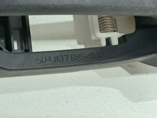 Maçaneta Externa Dianteira Direita Vw Voyage G7 2020 Usado 7