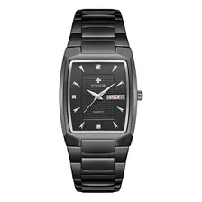 Wwoor 2022 New Square Watch Men With Automatic Week Date
