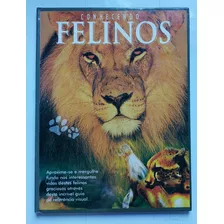 Livro Conhecendo Felinos: Aproxime-se E Mergulhe Fundo Nas Interessantes Vidas Destes Felinos Graciosos Através Deste Incrível Guia De Referência Visual