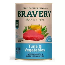 Bravery Lata Tuna And Vegetables Adult Dog 290 Gr
