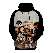 Blusa De Frio Moletom Now United Banda Grupo Musical Pop 08