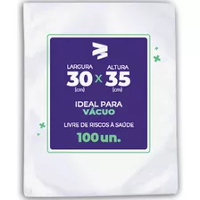 Sacos Plasticos Para Vácuo 30x35 100un