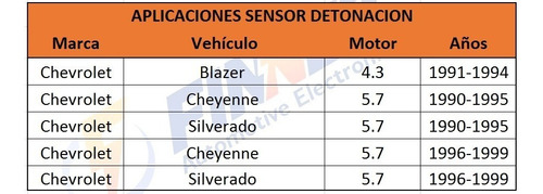 Sensor Detonacin Chevrolet Blazer Cheyenne Silverado Foto 6