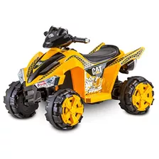 Kid Trax Caterpillar Atv Juguete Para Niños Pequeños, Baterí