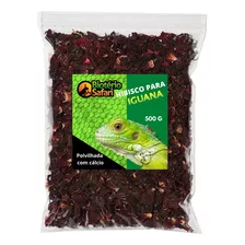 Hibisco Safari Com Cálcio Para Iguana Jabuti Pogona 500g