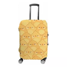 Maleta - Kuizee Luggage Cover Suitcase Cover Cute Chick Head