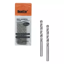 Kit Brocas Aço Rapido 2,5mm Bestfer