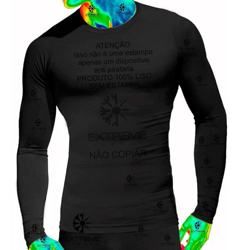Camiseta Térmica Segunda Pele Rash Guard Extreme Top Confort
