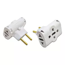 Te Benjamin Te De Tomada Plug Pino 10a Kit 02 Peças