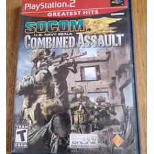 Juego Socom U.s. Navy Seals Combined Assault Ps2